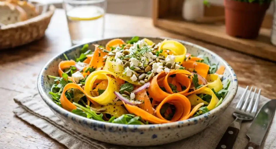Carrot Ribbon Salad