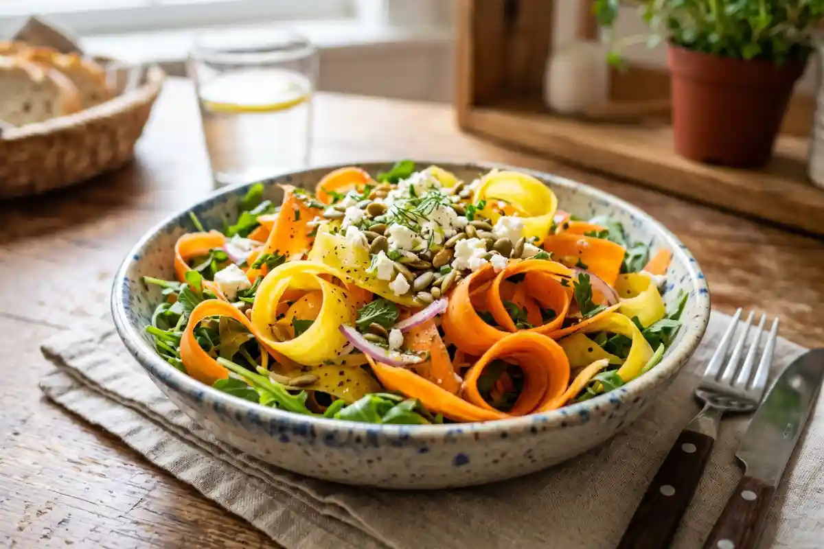 Carrot Ribbon Salad