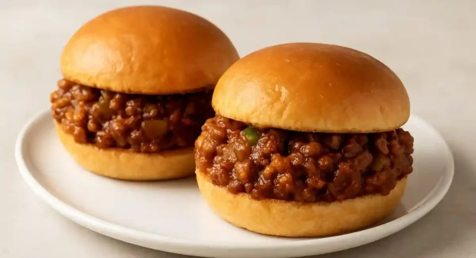 A quick and easy Sloppy Joe recipe made with seasoned ground beef and a tangy, sweet sauce, perfect for a hearty, satisfying meal.