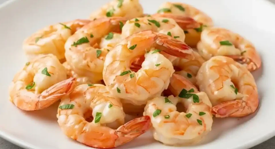 Tender prawns cooked in a creamy, savory garlic butter sauce. Rich and flavorful, this dish