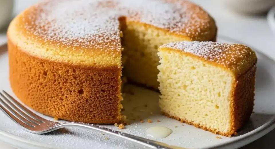 Hot Milk Cake Recipe