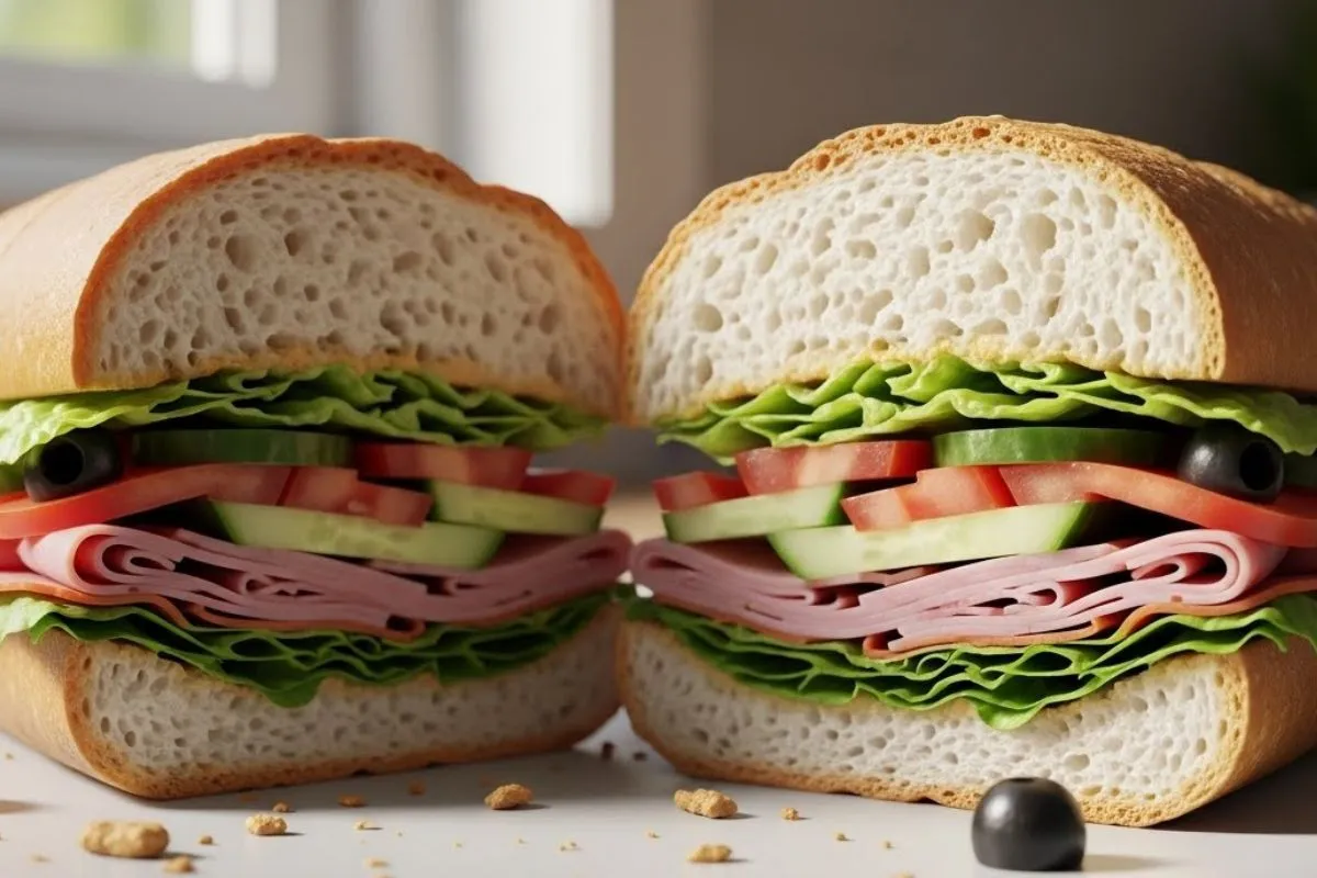 Italian Grinder Salad Sandwich