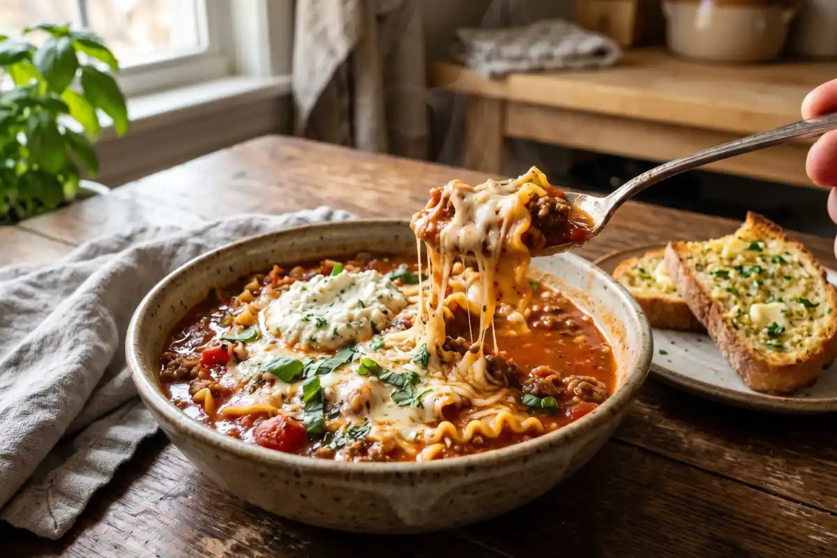 Lasagna Soup