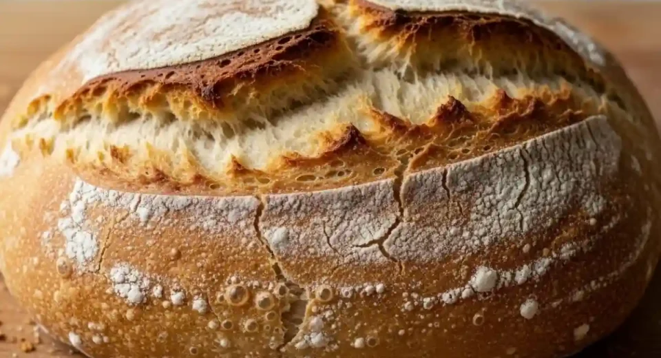 No‑Knead Peasant Bread is a viral American loaf.