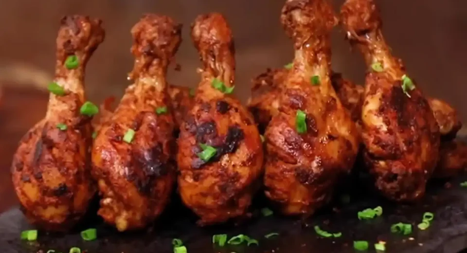 Smoky Red Chicken delivers juicy fried chicken coated in a bold red spice mix and finished with a quick charcoal smoke for a restaurant-style aroma