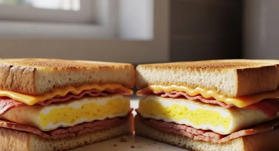 Viral Breakfast Sandwich