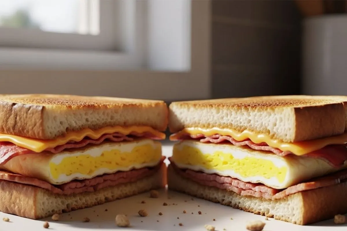 Viral Breakfast Sandwich