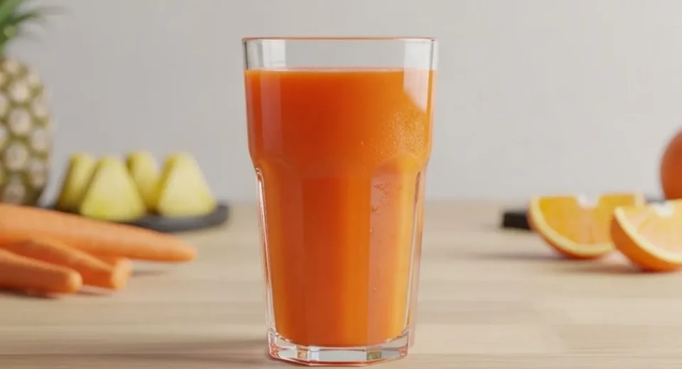 Carrot Pineapple Orange Juice