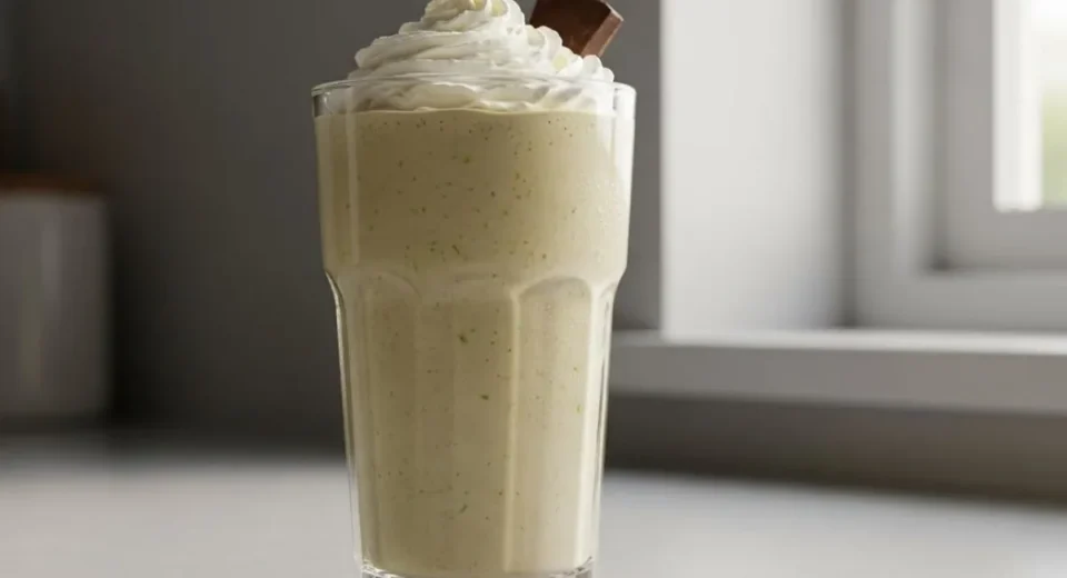 Chocolate Avocado Milkshake
