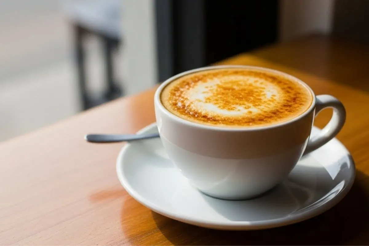 Creme Brulee Latte Coffee