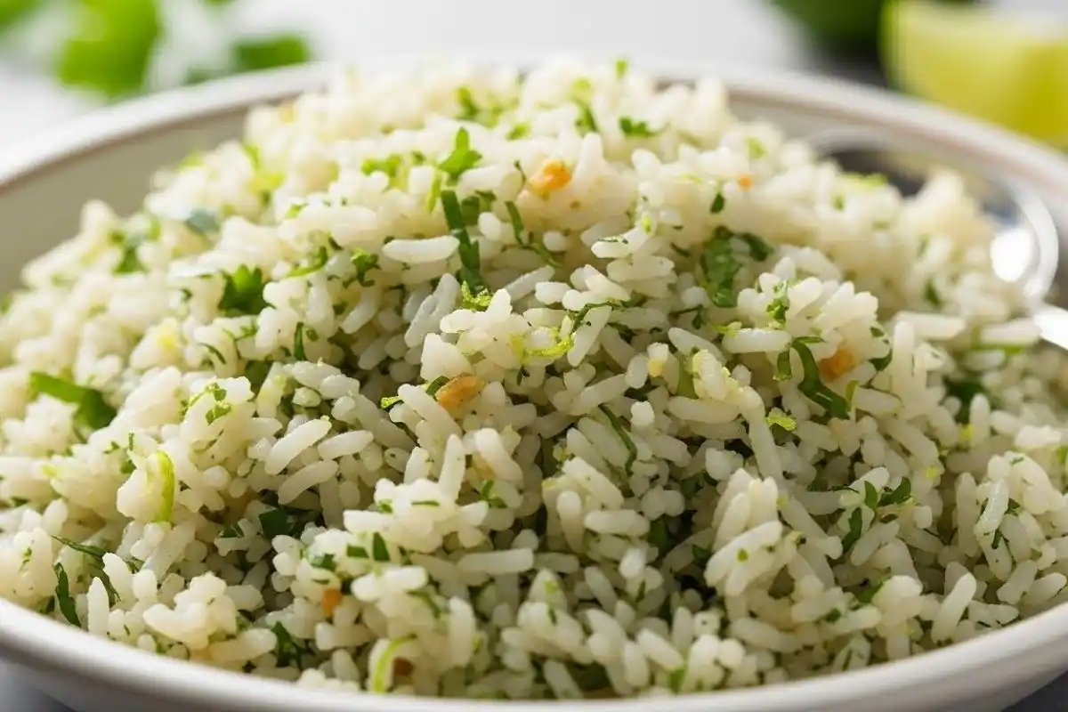 Garlic Cilantro Lime Rice