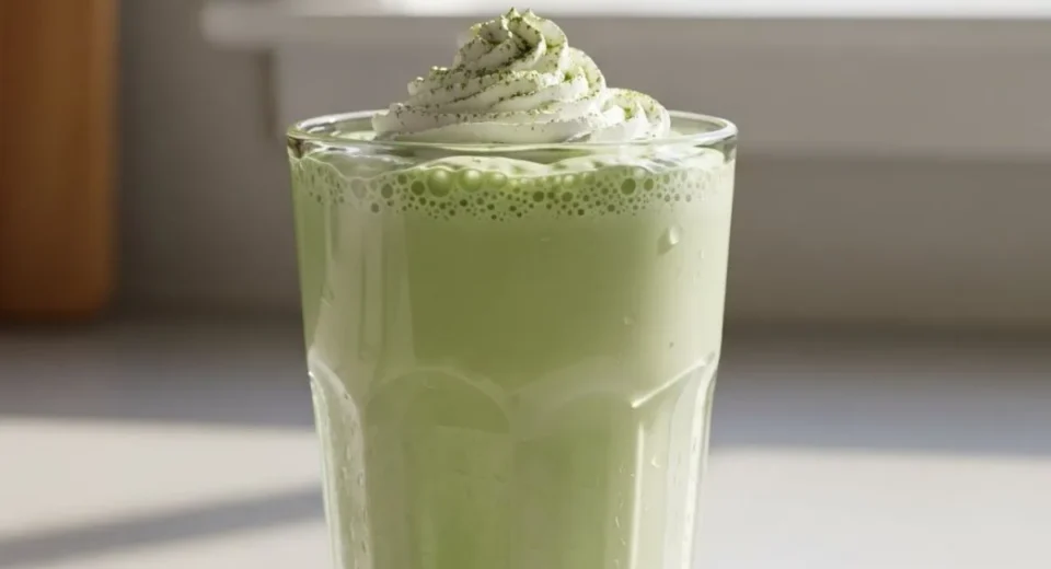 Matcha Green Tea Milkshake