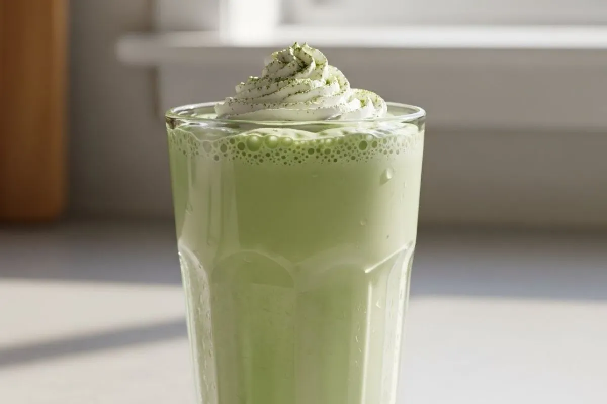 Matcha Green Tea Milkshake