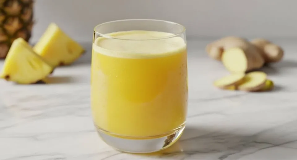 Pineapple Ginger Detox Juice