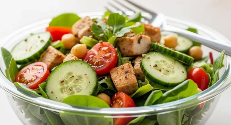 Protein Cucumber Salad