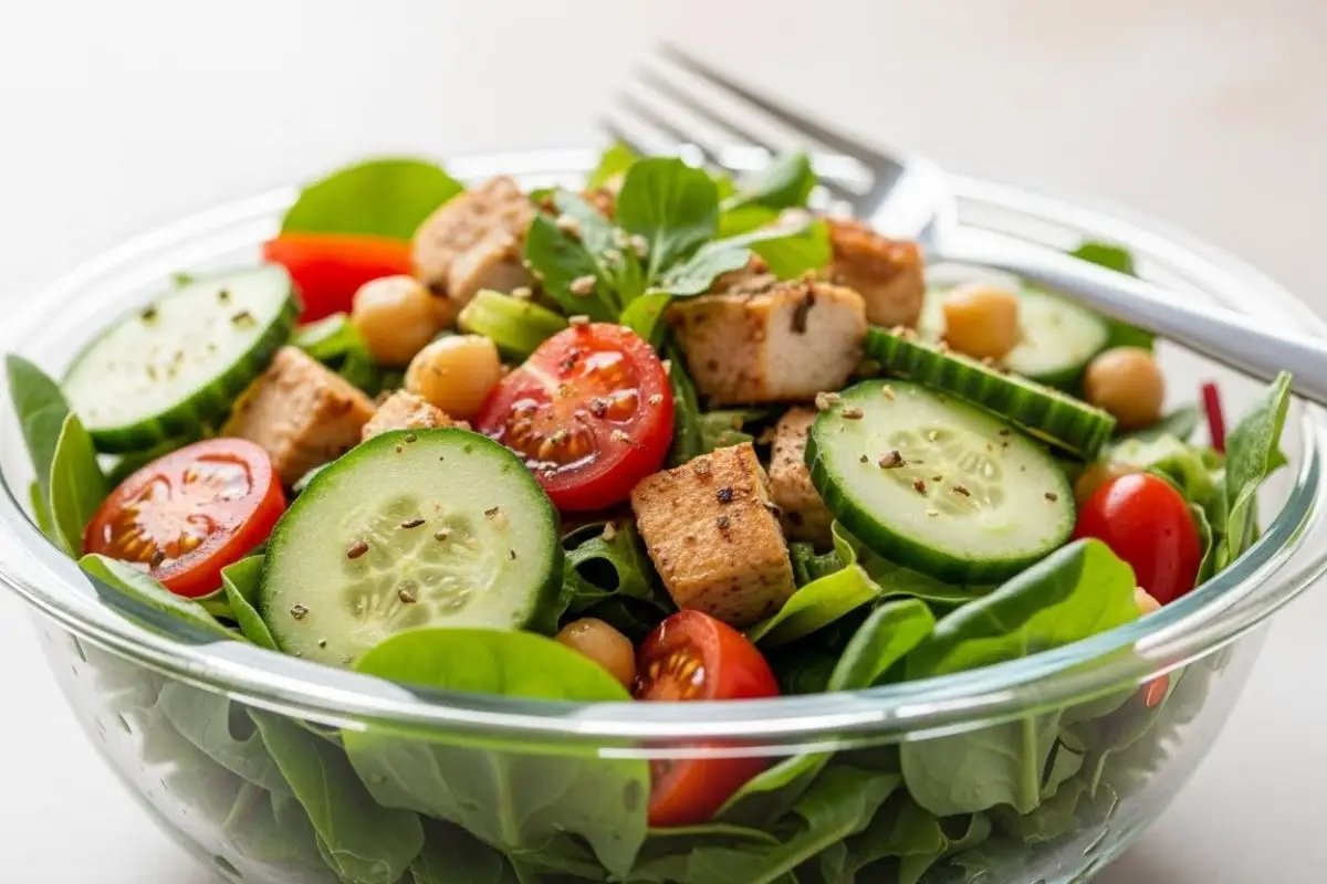 Protein Cucumber Salad