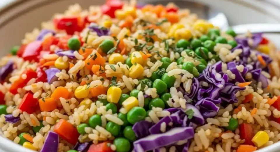 Rainbow Fried Rice