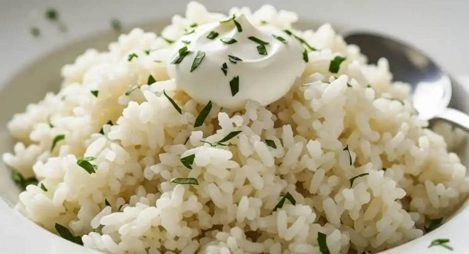 Sour Cream Rice