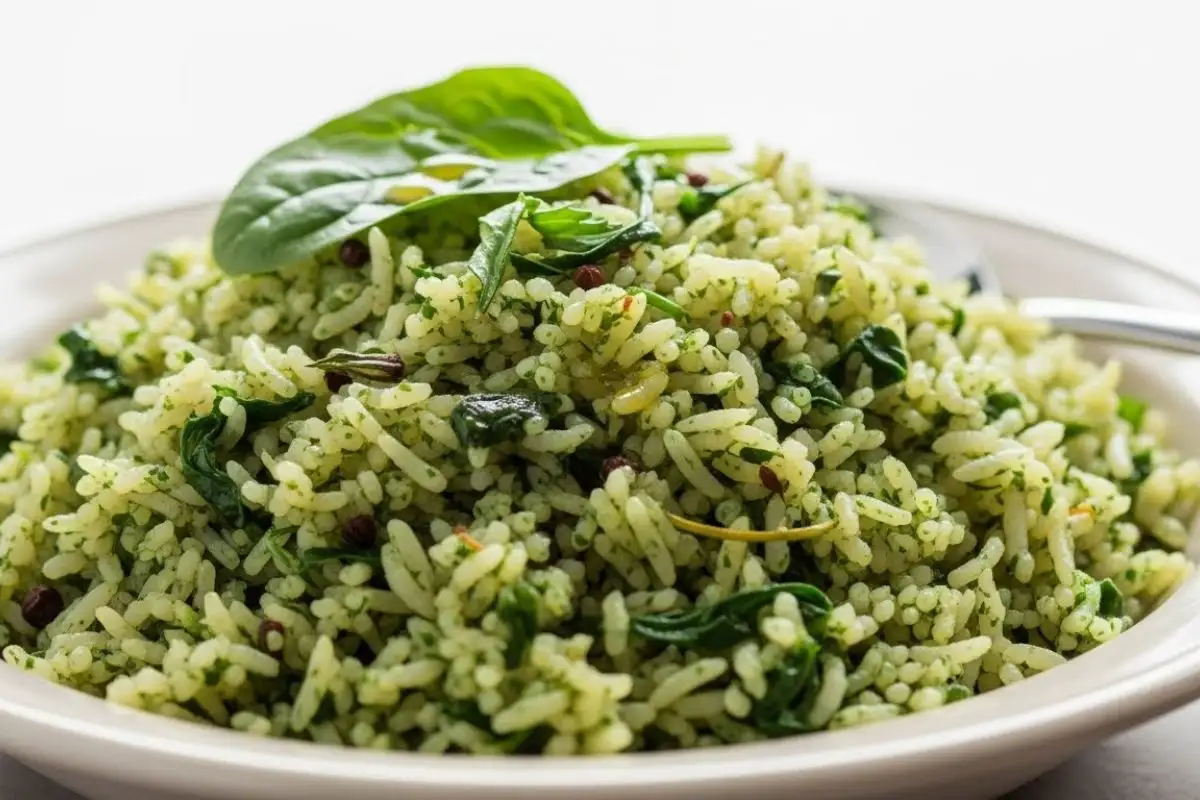Spinach Rice Recipe