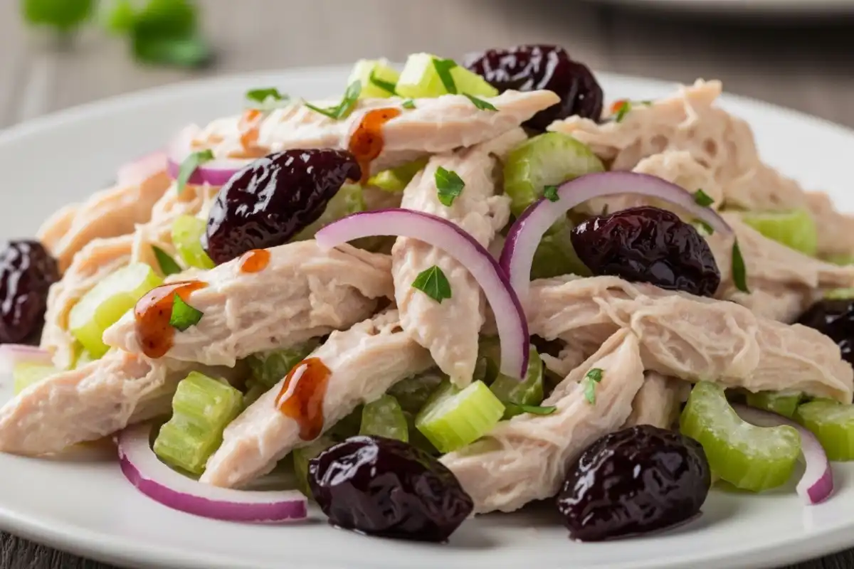 Chicken Salad with Plum Preserves Recipe