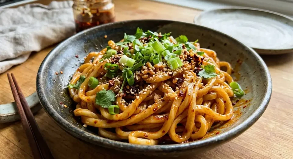 Garlic Chili Oil Noodles
