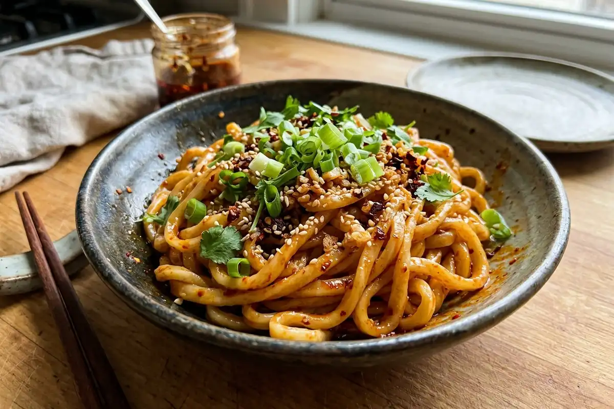 Garlic Chili Oil Noodles