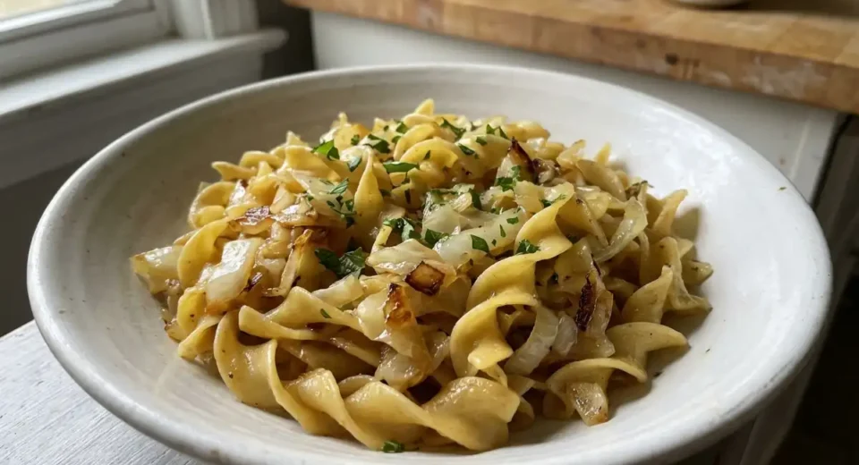 Haluski Cabbage Noodles