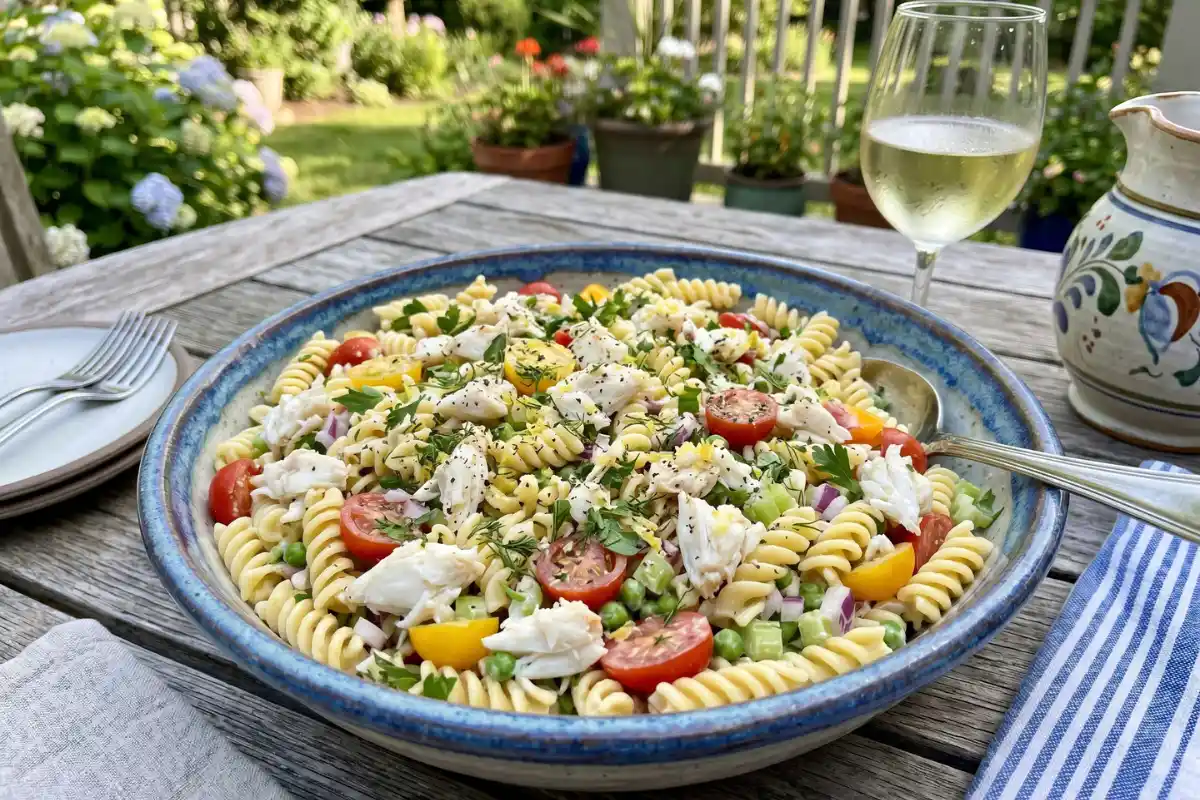 Crab Pasta Salad