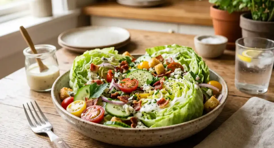 Iceberg Lettuce Salad
