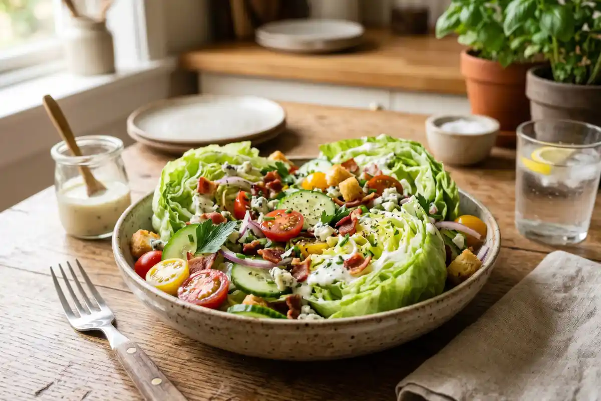 Iceberg Lettuce Salad