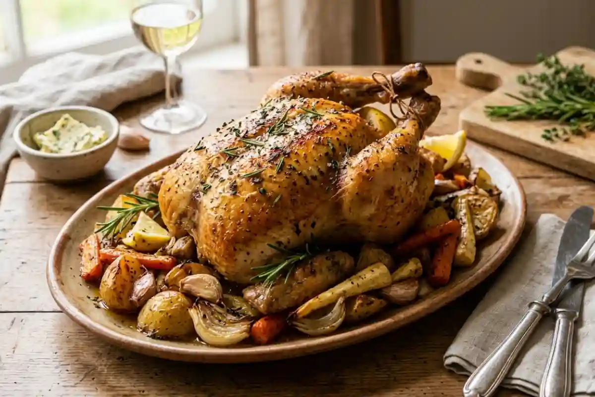 Whole Roast Chicken Recipe